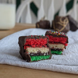 Classic Rainbow Cookies - Nettie's Craft Brownies