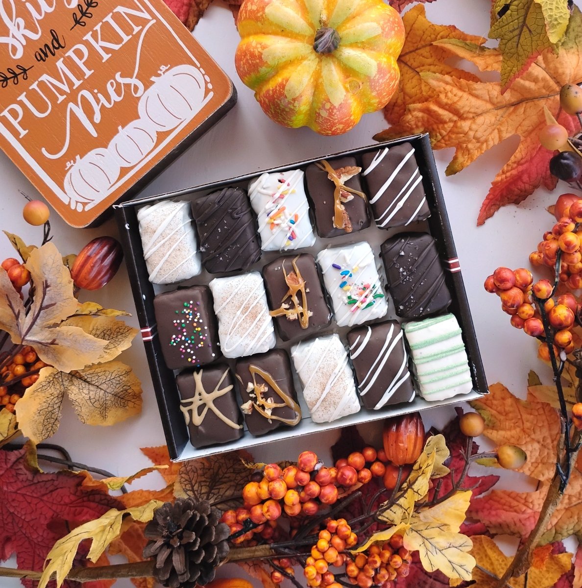 Pumpkin Spice Box - Nettie's Craft Brownies