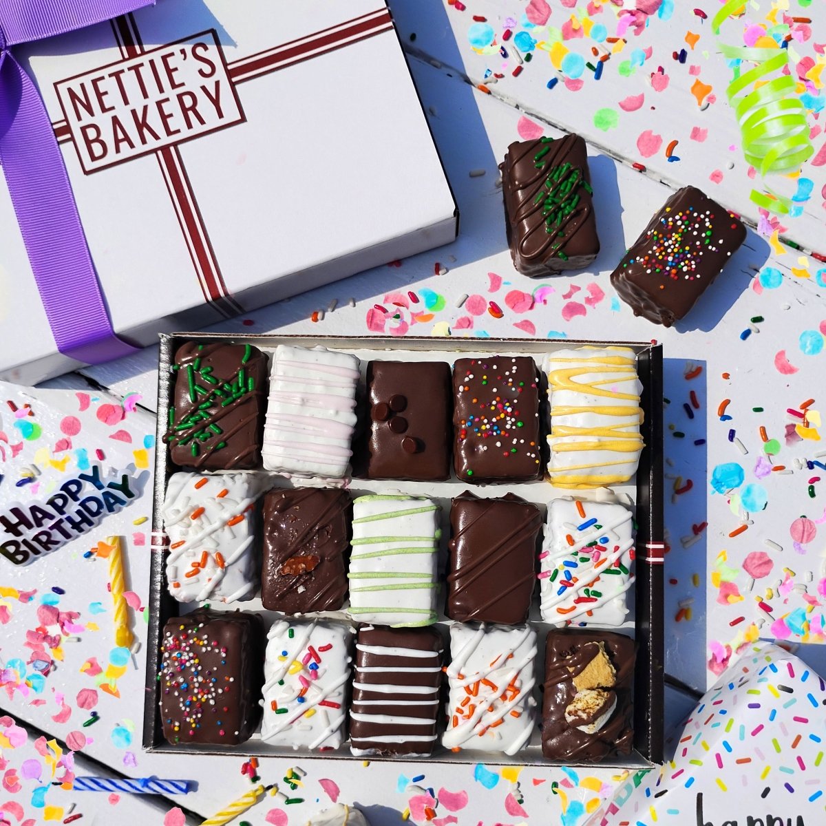 The Birthday Party Box - Nettie's Craft Brownies